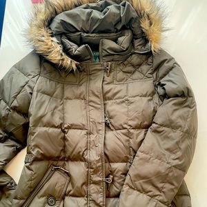 Ralph Lauren hooded down coat